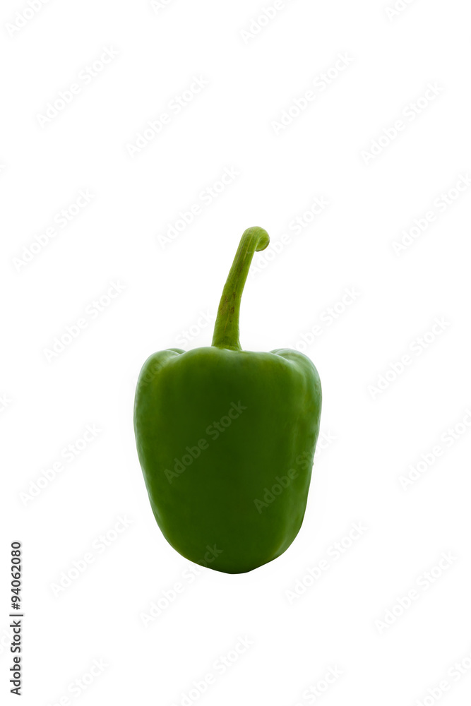 bell peppers isolated on white background bell peppers isolated on white background