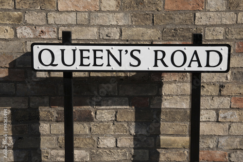 Queens Road Street Sign © kevers