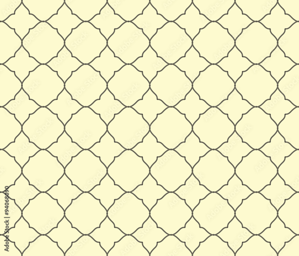 Arabesque geometric ornament pattern with lines. Vector Arabesque geometric ornament pattern with lines. Vector