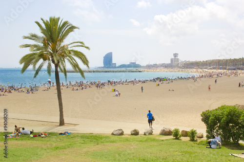 Photography Barcelona beach ,Spain