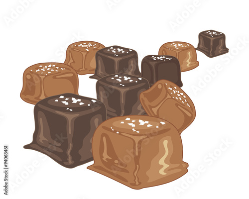 salted caramel candy