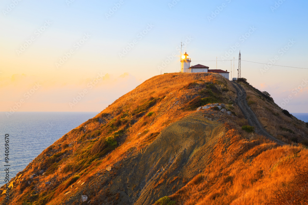 The lighthouse at Cape Emine, Bulgaria