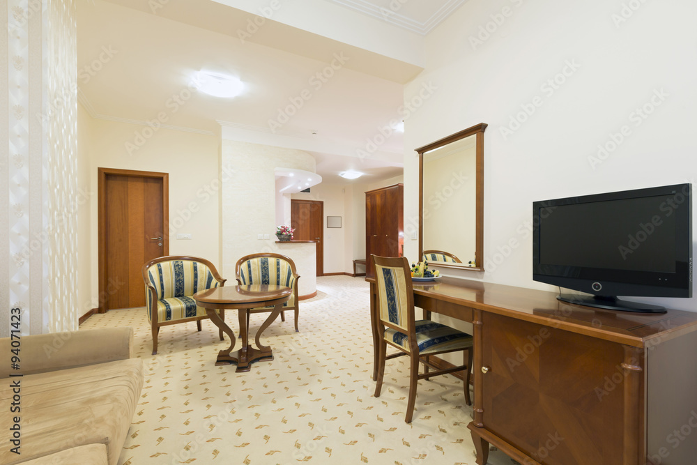 Fototapeta premium Interior of a classic styled living room