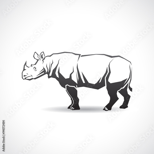 The icon with the image of a rhinoceros.