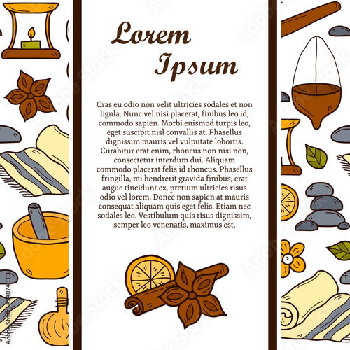 Ayurveda vector concept