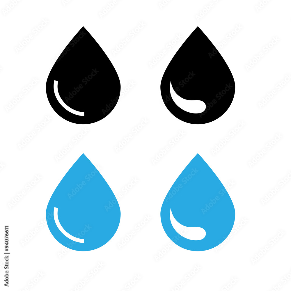 Abstract symbol of a drop. Logo element. Vector images isolated on white background
Abstract symbol of a drop. Logo element. Vector images isolated on white background