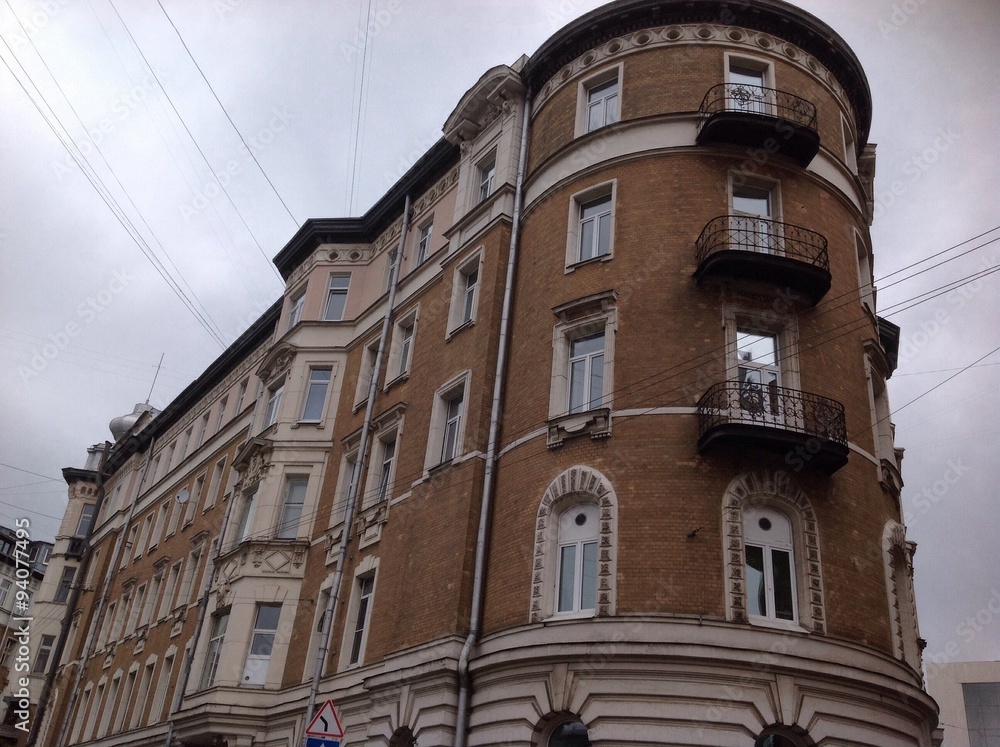 Obraz premium жилой дом