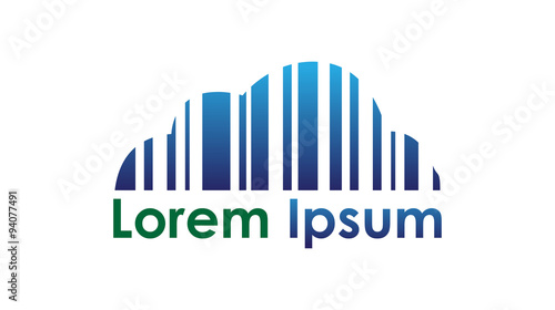Icon for cloud technology