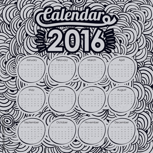 calendar year 2016