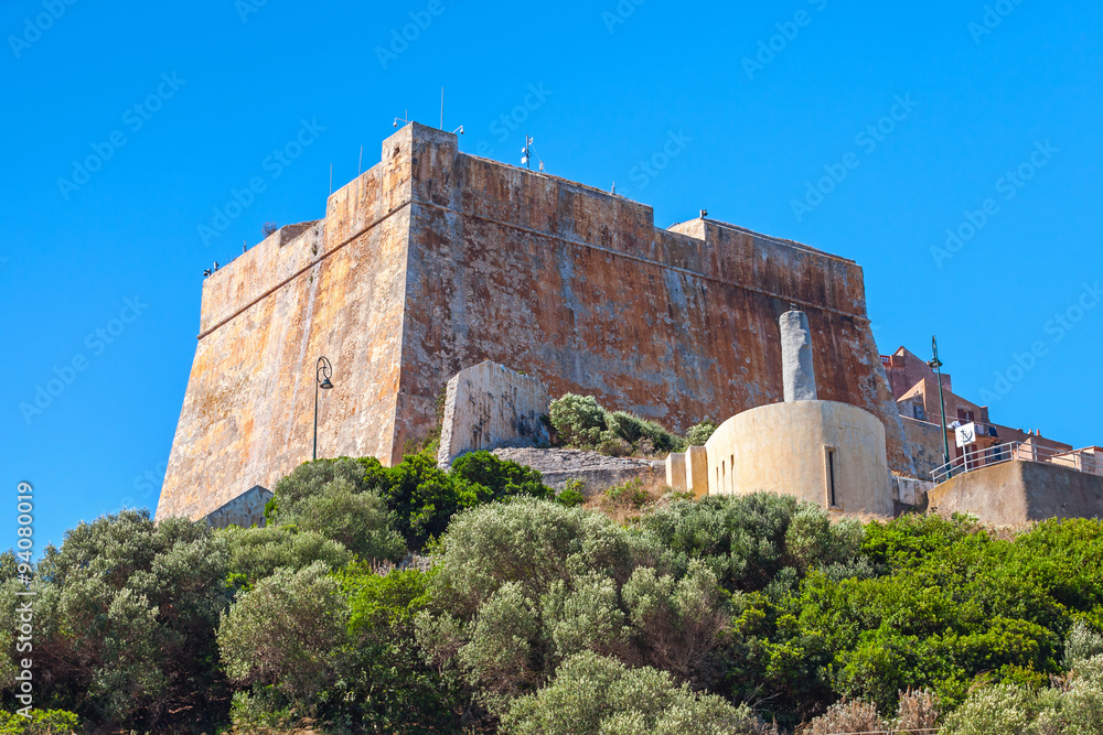 Old citadel of Bonifacio, Corsica, France