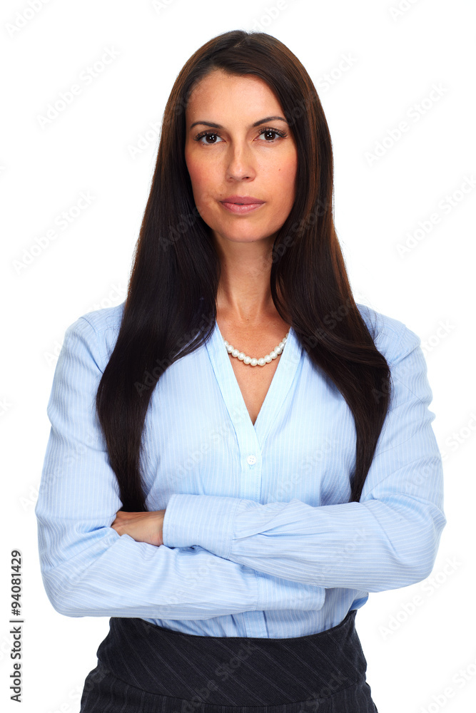 Serious business woman. Serious business woman.