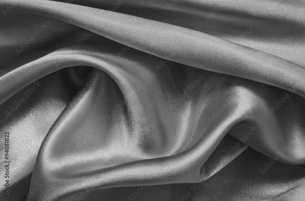 Texture gray satin, silk background Stock Photo Adobe Stock
