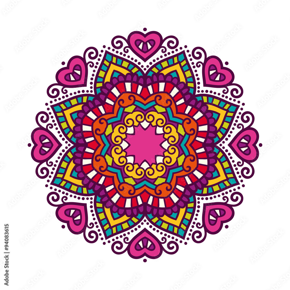 Vector mandala ornament