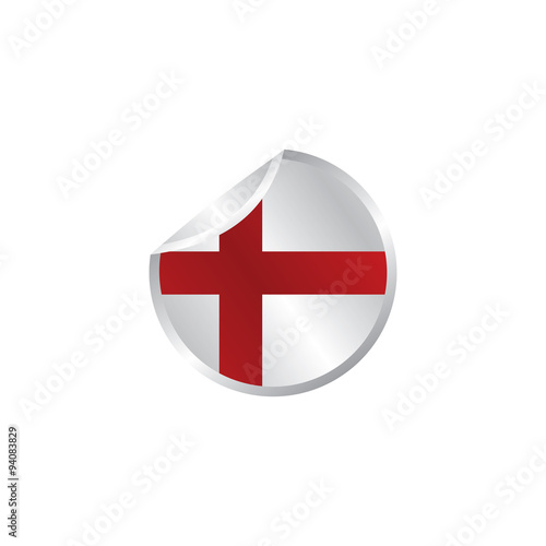 Free Download glossy theme england national flag - GFXLoad
