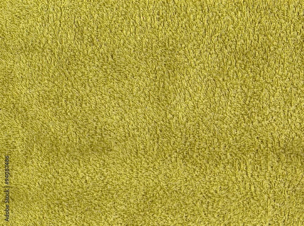 Green towel texture.