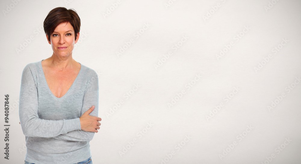 Beautiful mature woman. Beautiful mature woman.