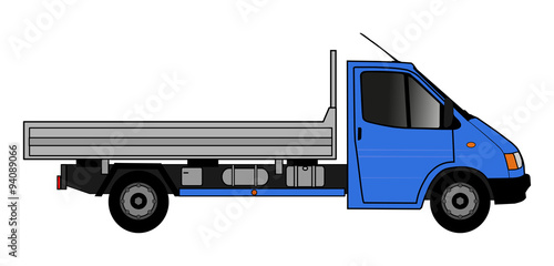 Flatbed truck