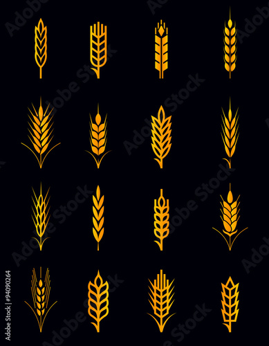 Golden ears icons