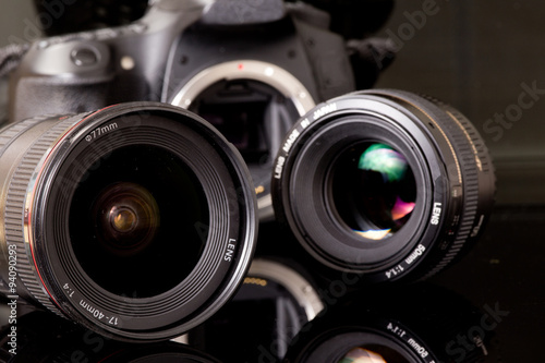 Photo lenses and dsl camera