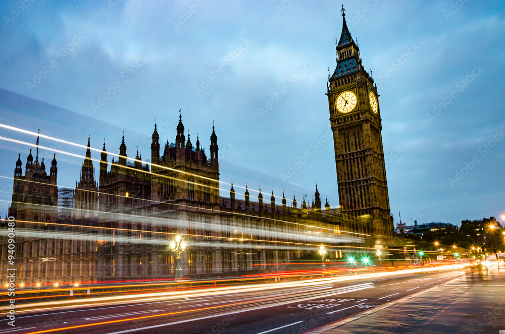 Obraz premium Westminster am Morgen
