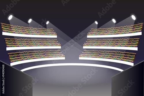 Coliseum arena stage