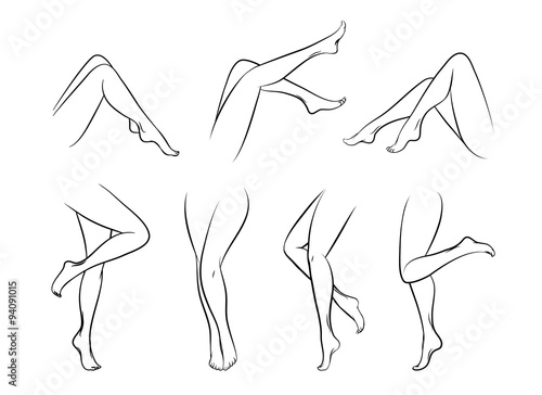 Female legs photo