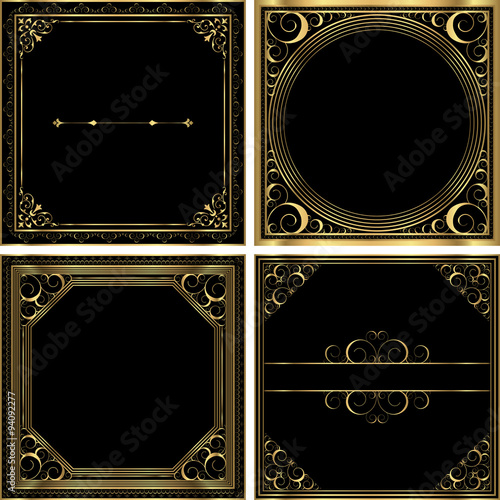 Gold Vintage Backgrounds 