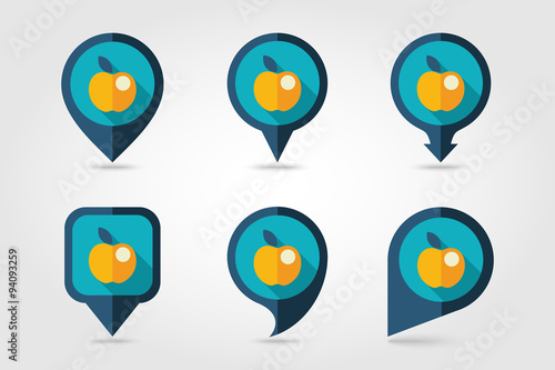 Apple mapping pins icons Free Download Apple mapping pins icons - GFXLoad