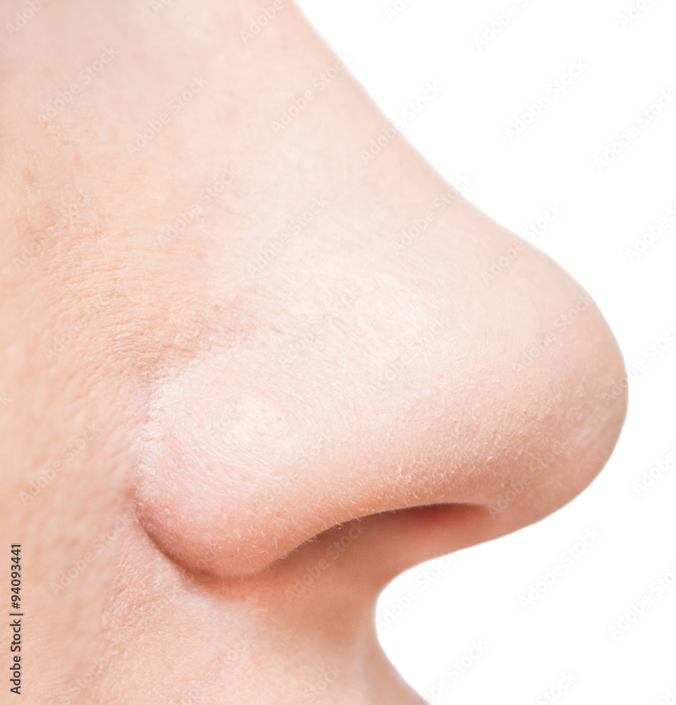 Naklejka premium woman nose