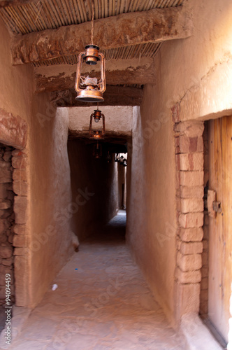 Al-Ula oldtown hallway Saudi Arabia © amheruko