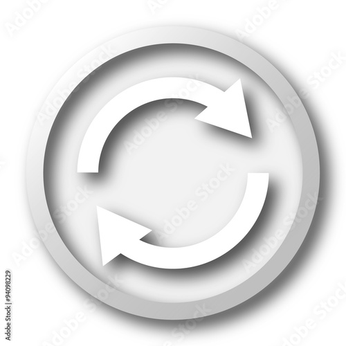 Free Download Reload two arrows icon - GFXLoad