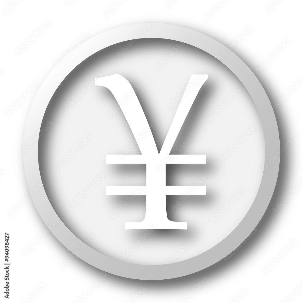 Obraz premium Yen icon