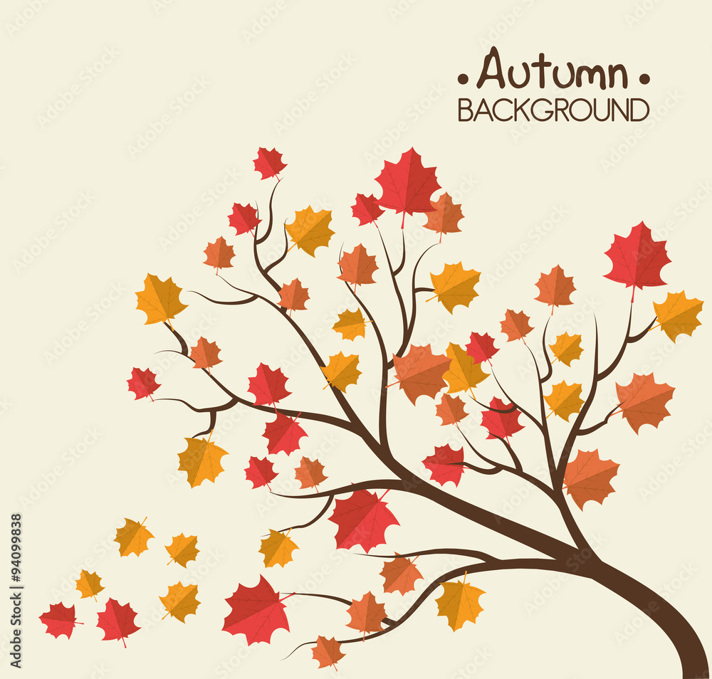 Green nature and leaves design. Green nature and leaves design.