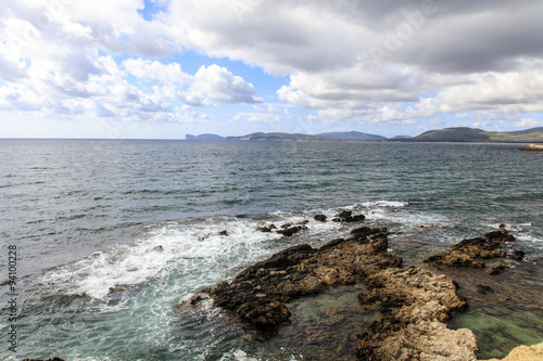 Alghero op Sardinië, centrum oude stad photo