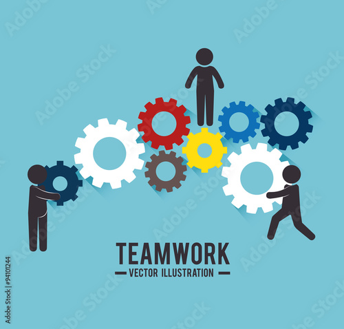 Business teamwork and leadership 