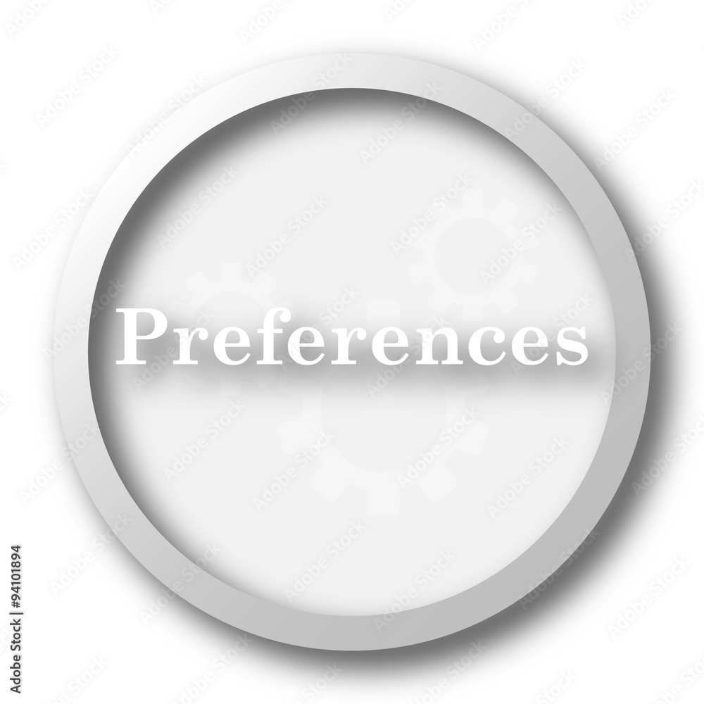 Preferences icon Preferences icon