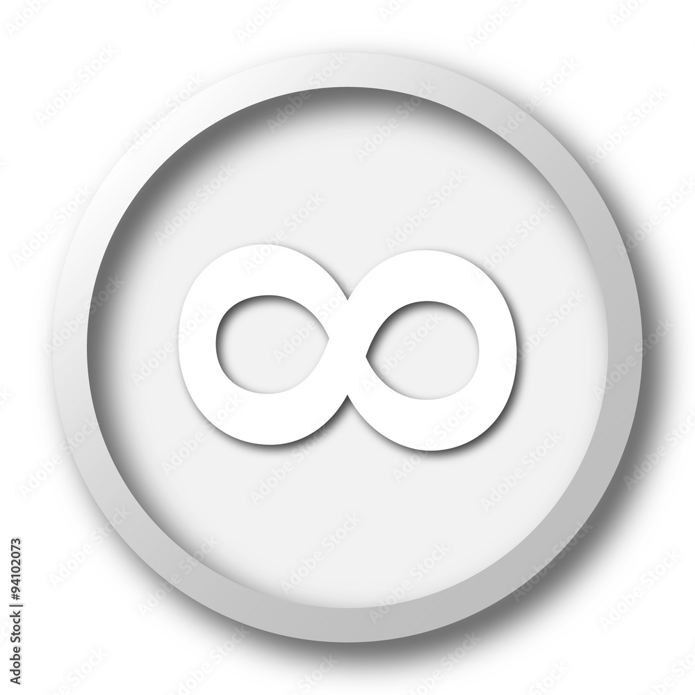 Infinity sign icon