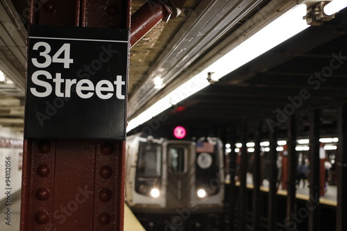 New York: Subway - 34th street

