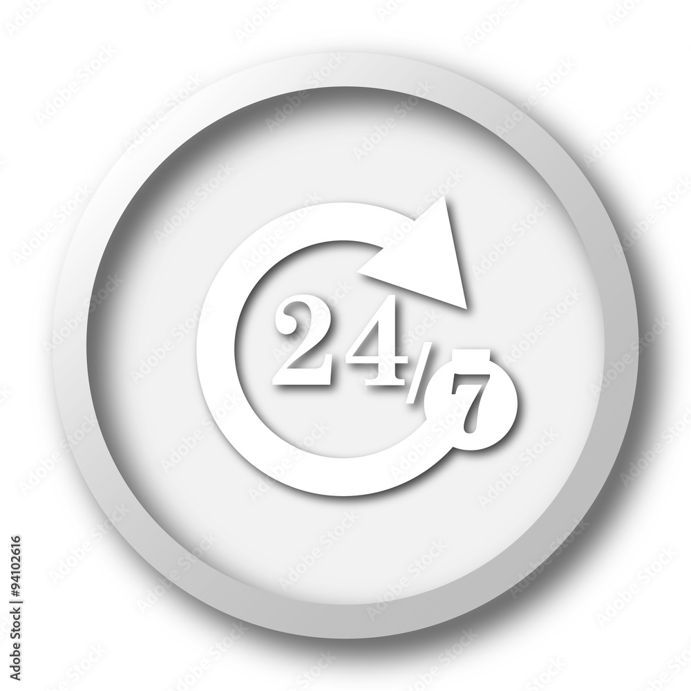 24/7 icon 24/7 icon