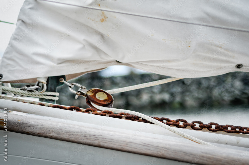 Fototapeta premium Sailing Cowichan Bay BC Canada I