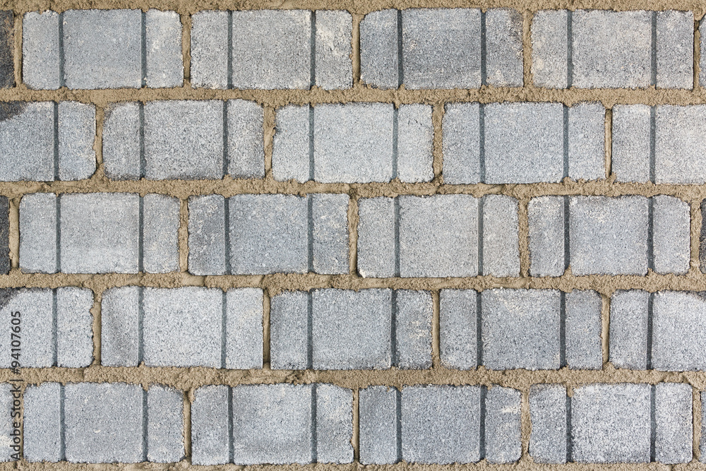 Fototapeta premium Concrete block wall