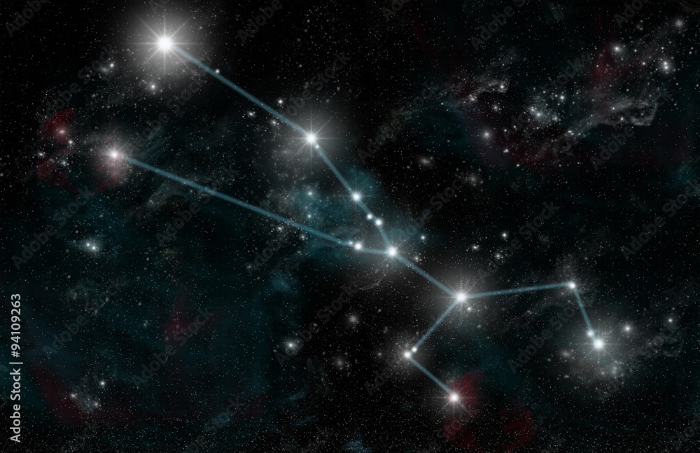 Fototapeta premium The Constellation of Taurus