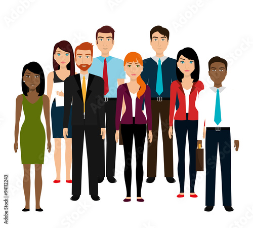 Business people and entrepreneur