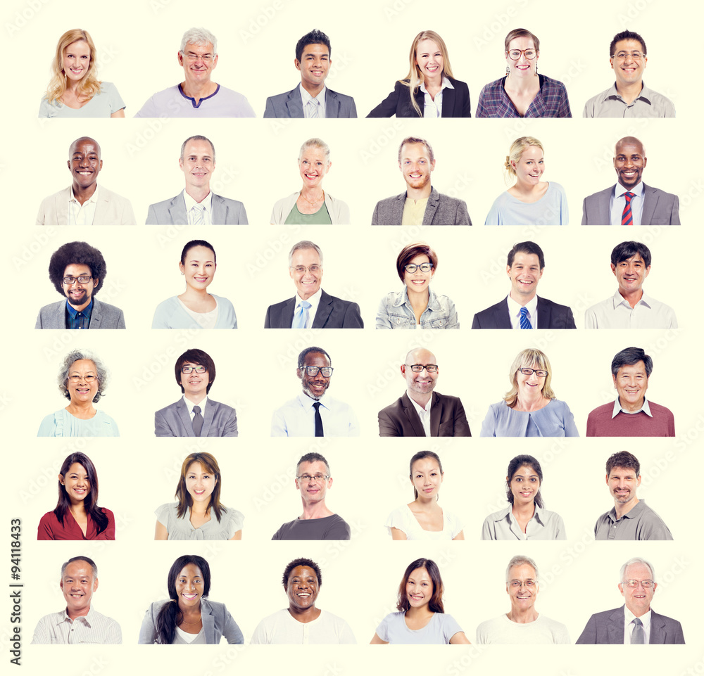 Group of Multiethnic Diverse Business People Concept Group of Multiethnic Diverse Business People Concept
