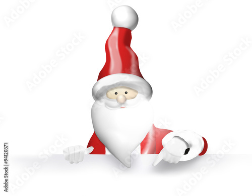 Santa Claus Christmas isola...