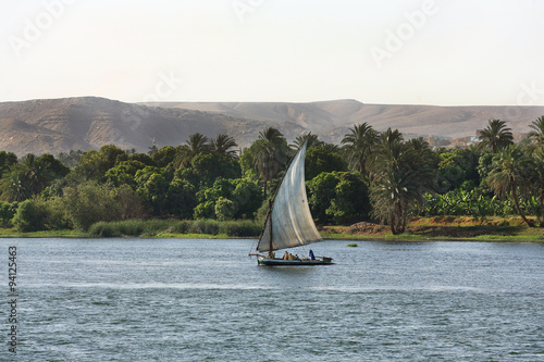 Life on the River Nile in Egypt