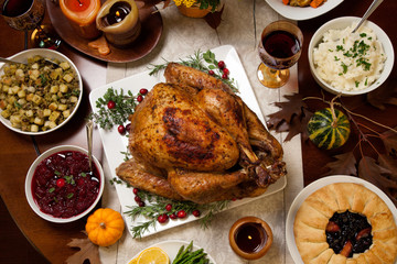 Rustic Thankgiving Dinner