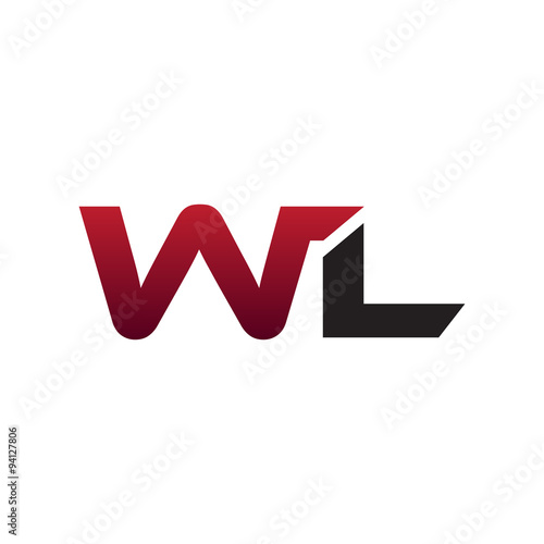 Modern initial Logo WL