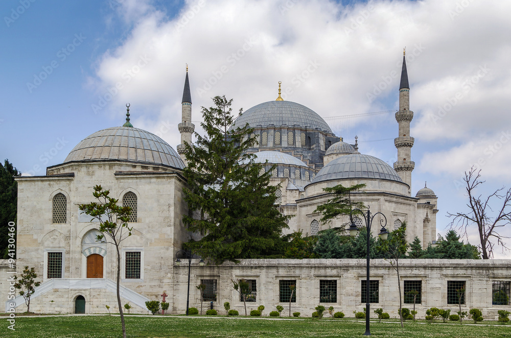 Naklejka premium Suleymaniye Mosque, Istanbul