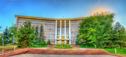 Fotografía Parliament of the Republic of Moldova in Chisinau